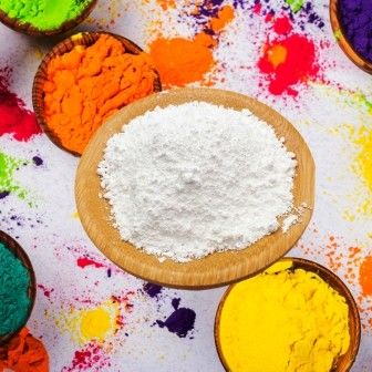 90% Baso4 Barium Sulfate Pigment Properti Aliran Baik Serbuk Barit