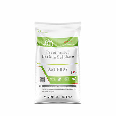 D50 0.7um Bubuk Barium Sulfat Yang Diendapkan Untuk Lapisan Masterbatch