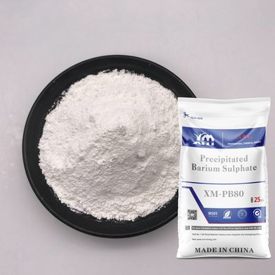 Barium Sulfat Endapan Super Halus Kemurnian Tinggi 98,5 Bijih Barit Endapan Transparansi Tinggi