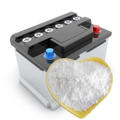 Ukuran Partikel Kecil Kemurnian Tinggi 98,5 Barium Sulfat Yang Diendapkan Untuk Baterai
