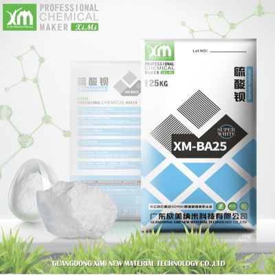 Non Toxic Natural Barium Sulfate Untuk Powder Coating Paint Plastik CAS 7727-43-7